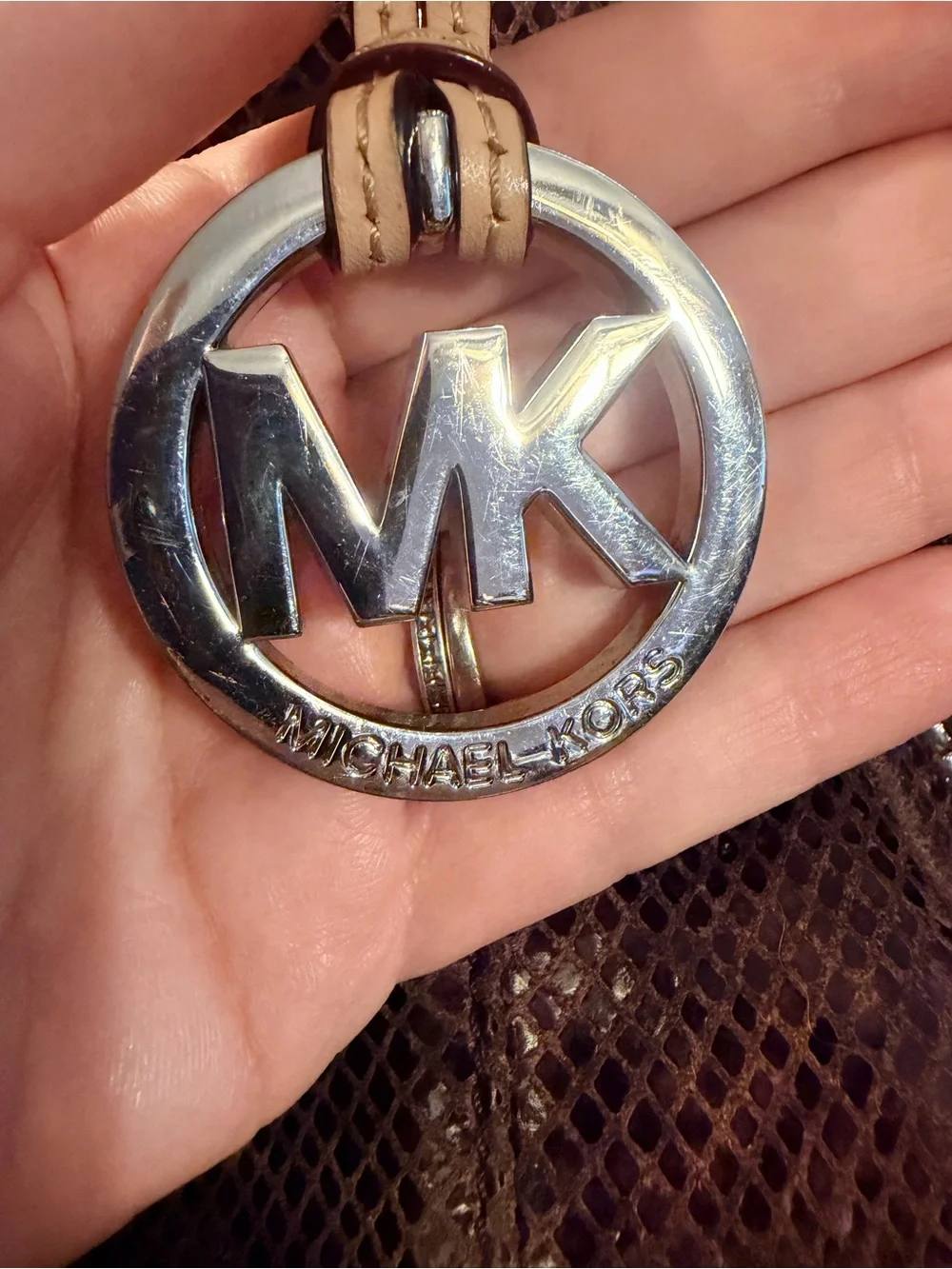 Michael Kors Brown Tote Bag